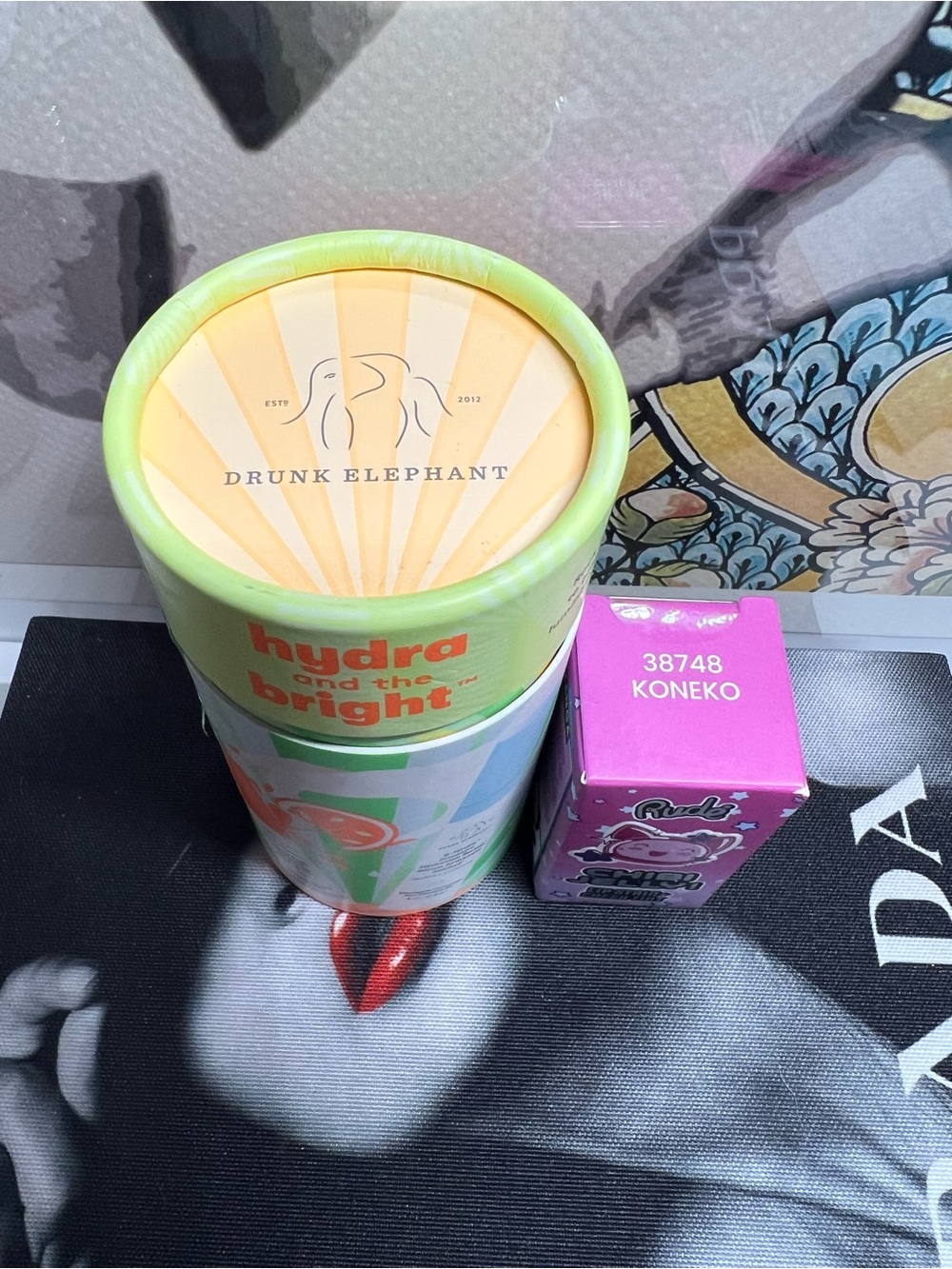 Drunk Elephant Hydra & Bright Serum Duo set+ Chibi Jelly Lip Stain & Cheek Tint - Picture 2 of 6
